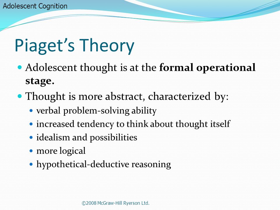 Piaget Theory Adolescence 2024 favors